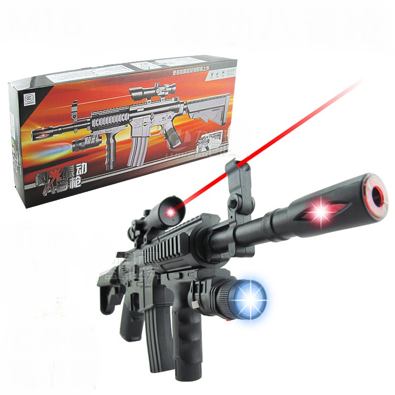 Nerf Guns With Flashing Night Light Collimator Toy Guns Classic Toys
