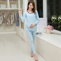 Top Sale Pregnant Women Nursing Sleepwear Set Spring Autumn Comfy Cottom Breast Feeding Pajamas Suits Breastfeeding