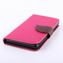 New Arrival Leather Flip Wallet Case For Nokia Lumia 730 Colorful Stand Cover For Lumia 735