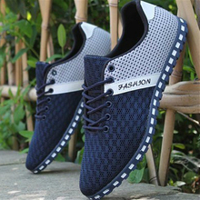 Promotion! Men Casual Shoes Breathable Mesh Shoes Lightweight mens chaussure basket homme Zapatos hombre thin sole shoes XX174