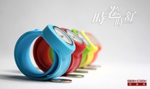 Los niños y adolescentes diversión par relojes cuando el volumen Shu aparece reloj del anillo de los niños ven auténticos niños diversión par