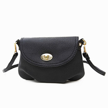 Wholesale Fashion Women Mini Messenger Bag PU Leather Shoulder Bags High Quality Candy Colors Hasp Bag Cover Zipper Purse XA285H