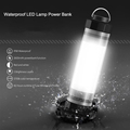 Tent Camping Light Led Diving Light USB Powerbank Charger 2600mAh Outdoor Flashlights Waterproof Lifesaving Emergency Torches