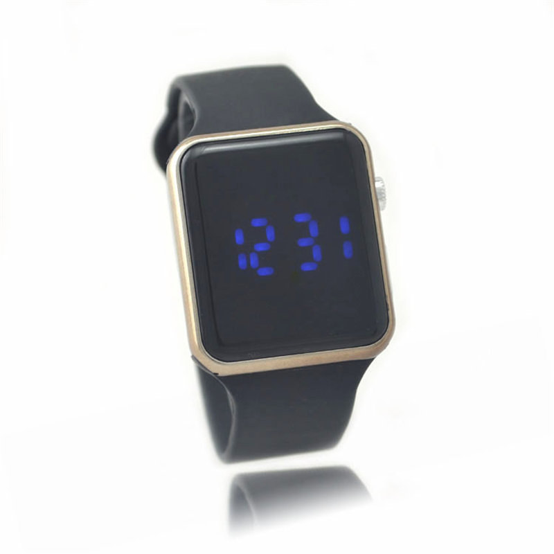 Fashion colorful 30M Waterproof LED backlighting student Men electronic watch 2015 hot sale