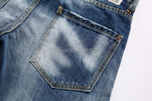 The new Dz jeans edition of low rise cultivate one s morality draping splicing feet pants
