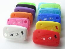 Silicone Car Key Case Cover for FIAT 500 3 buttons Luminous Panda Stilo Punto /Doblo /Grande /Bravo Ducato /Minibus