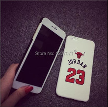 Chicago Bulls No 23 Jordan Basketball PC Cover Case For Apple iPhone 5 5s 6 4