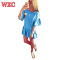Women s Dresses For Party Summer Ice Cream Mini Pleated Dress Kawaii Cute Short Sleeves Casual