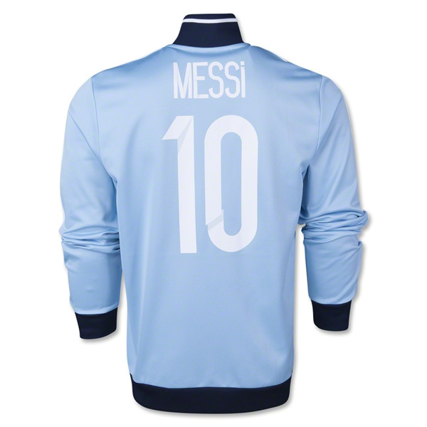 2014 2015 World Cup Argentina Messi Track Top Men Soccer Jackets Fashion Men Winter JacketsCheap Men