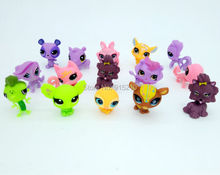 10Pcs/LOT 2.4″ Little Pet Shop LPS Toys Action Figures Cartoon Collection toys,10 pcs ship out random
