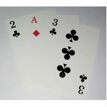 Último 3 Card Monte tarjetas de bicicletas de calidad superior trucos de magia