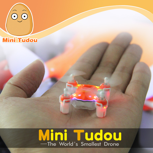 Minitudou Радиоуправляемые Игрушки Вертолет Карманные 4CH Quadcopter Drone 2.4 Г Микро