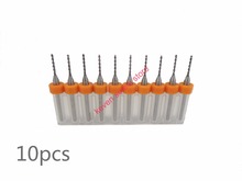 Freeshipping 10pcs/Set 2.4mm High Quality Hard Alloy PCB Print Circuit Board Carbide Micro Drill Bits Tool 2.4mm for SMT CNC