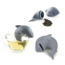 Silicone Shark Infuser/Loose Tea Leaf Strainer/Herbal/Spice