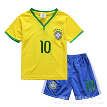 High quality breathable baby boy girls clothing set summer children s clothes boys sport kids football