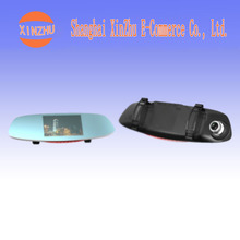Double lens 5 inch reversing image 170 degree wide-angle HD 12 million pixels driving recorder