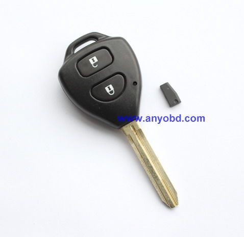 for Toyota new Prado 2 button remote key control 434mhz with G chip -1