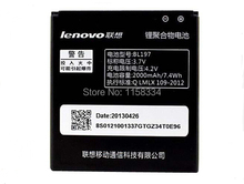 2 шт. / lot BL197 аккумулятор для Lenovo A800 A820 A798t S720 S720i S750 S870e S868T S889 BL-197