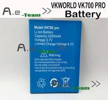 Vk700 PRO аккумулятор 100% оригинал 3200 мАч аккумулятор заменить батарею для VKWORLD VK700 PRO смартфон + в наличии — бесплатная доставка