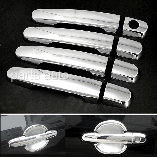 8x CHROME DOOR HANDLE COVERS for TOYOTA YARIS for PRIUS CAMRY for COROLLA RAV4 SICON XB