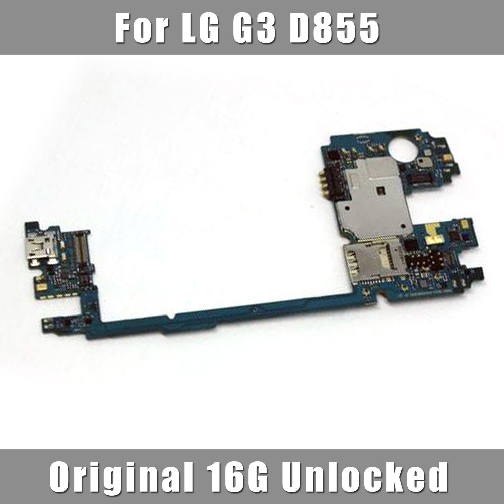 Newest Original Motherboard For LG G3 D855 16GB Unlocked Mainboard Cell