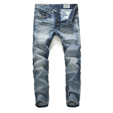 jeans male New fashion robins hole jeans pants men fashion’s jeans men Trousers straight stretch pants designer high quality