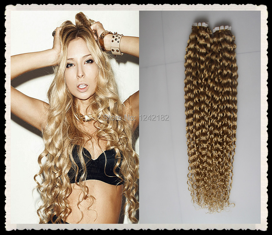 Blonde Curly Clip In Hair Extensions Short Hair Fashions