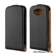 New Luxury Business Style Genuine Leather Flip Case For Samsung Galaxy Grand Neo I9060 Smart Phone