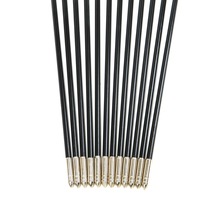 12PCS lot 31inch Archery Hunter Nocks Fletched Arrows Fiberglass Arrow Steel Point 30 80lbs For Recurve