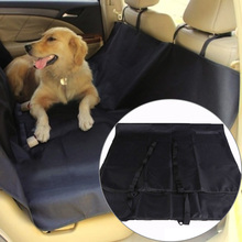 LS4G High Quality Hot New Black Washable Waterproof Pet Dog Cat Rear Back Seat Cover Pet car Mats for Car Vehicle Anti-dirty
