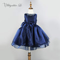 Abbyabbie Li Satin Organza Wedding Party Ball Gown Fashion Hand Sewn Beads Bowknot Tulle Princess Party