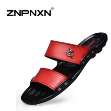 New 2015 Famous Brand Casual Man sandals Slippers Summer Shoes Beach flip flops san1407