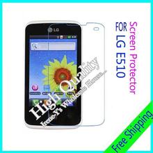 3pcs For LG E510 High clear transparent screen protector films, For LG E510 Screen Protective Film + Cloth