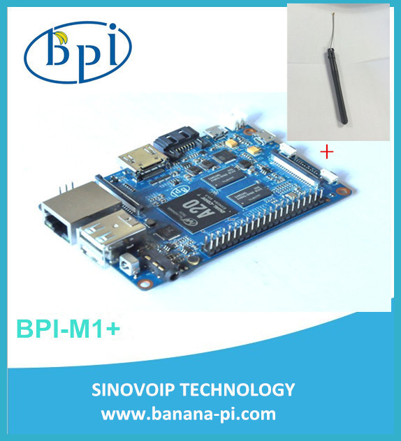Гаджет  The arrival Banana Pro BPI-M1+, Beyond Banana Pi with WIFI/ Gigabit Ethernet /Sate Port Standard full Kit free shipping None Электронные компоненты и материалы