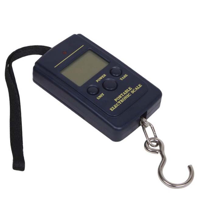 Available Digital Handy Scales Luggage Fishing 40kg 88Lb Portable FIsh partner box