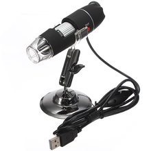 High Quality 50X-500X Camera 2MP Mega Pixels USB Digital Microscope Endoscope 8 LED Magnifier With Stand Holder