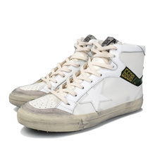 Italy new arrival brand golden goose sneakers men fashion casual GGDB Genuine Leather white High Top