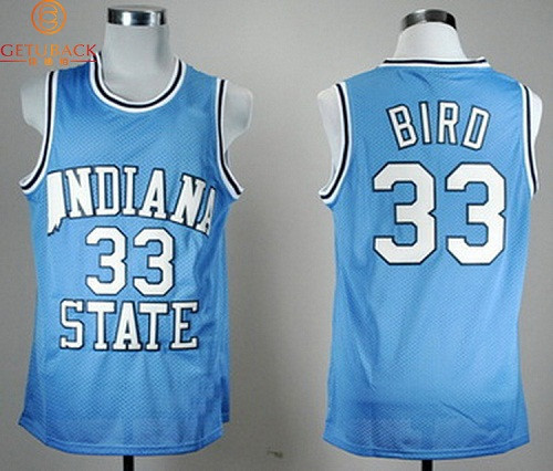 33-Larry-Bird-Indiana-State-Sycamores-Jersey-Blue-College-Embroidery-logos-Size-44-56