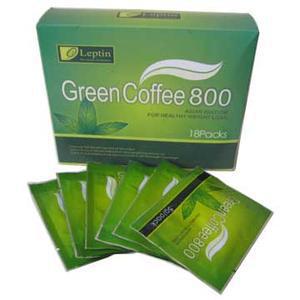 Promotional Green coffee fat burning slimming green drink coffee 18 package weight loss thin clearance specials