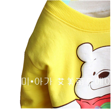 Free shipping 2014 Spring Autumn Baby boys long sleeve cartoon bear t shirt children s long