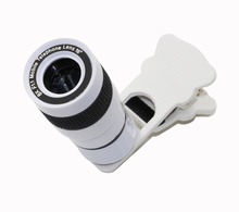 Mobile Phone Lens Universal 8X Zoom Telescope Camera Telephoto Lenses for iPhone 4 4S 5 5C 5S 6 Plus Samsung Galaxy S3 S5