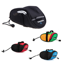 New Arrival Roswheel Outdoor Cycling Mountain Bike Bicycle Saddle Bag Back Seat Tail Pouch Package Black