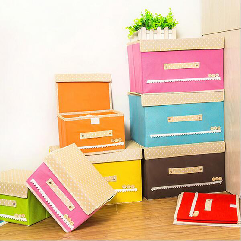 folding lovel pattern cloth storage boxes nonwoven fabric folding lovel pattern cloth storage boxes nonwoven fabric