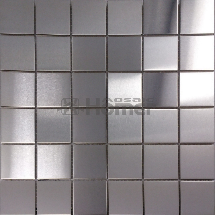Metallic effect kitchen wall tiles. hellion silver metallic effect ... Diseño Backsplash Silver