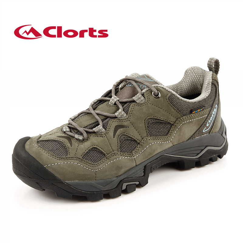 Фотография 2016 ClortsMen Hiking Shoes Waterproof Outdoor PU Leather Climbing Shoes For Men Free Shipping HKL-810A/B