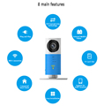 HD 720P P2P Wireless Intercom Camera Smart Phone Monitoring IP Camera