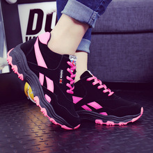 2016 New Winter Fashion Breathable Antiskid Shoes Casual Shoe Woman Flats Lace Up High Quality Casual Shoes Foot Free Shipping