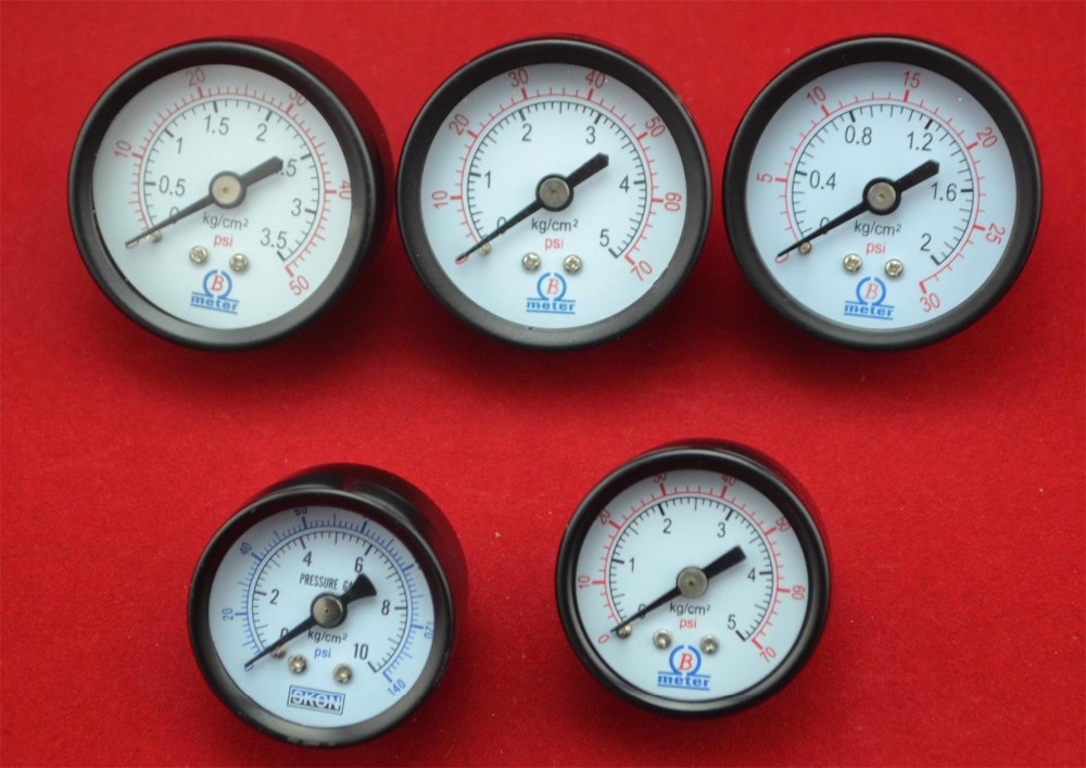Купить 2 «50 мм 50 psi датчиком давления, манометр, pt1/4 «назад поток ...
