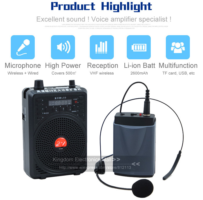 teacher microphone and speaker