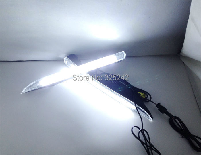 free shipping,Excellent Ultra-bright CAR-Specific LED DRL for Renault Koleos 2012 ,LED Daytime Running Light